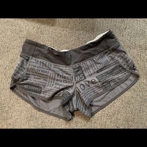 Lulu speed up, 2.5 inseam